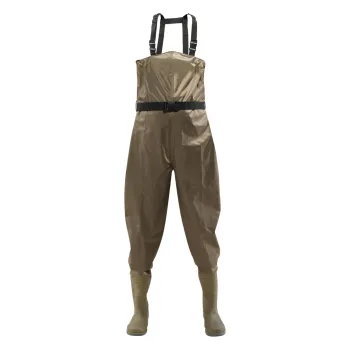PVC Coated Nylon Fishing Waders - Plus Size Chest Wader Suit