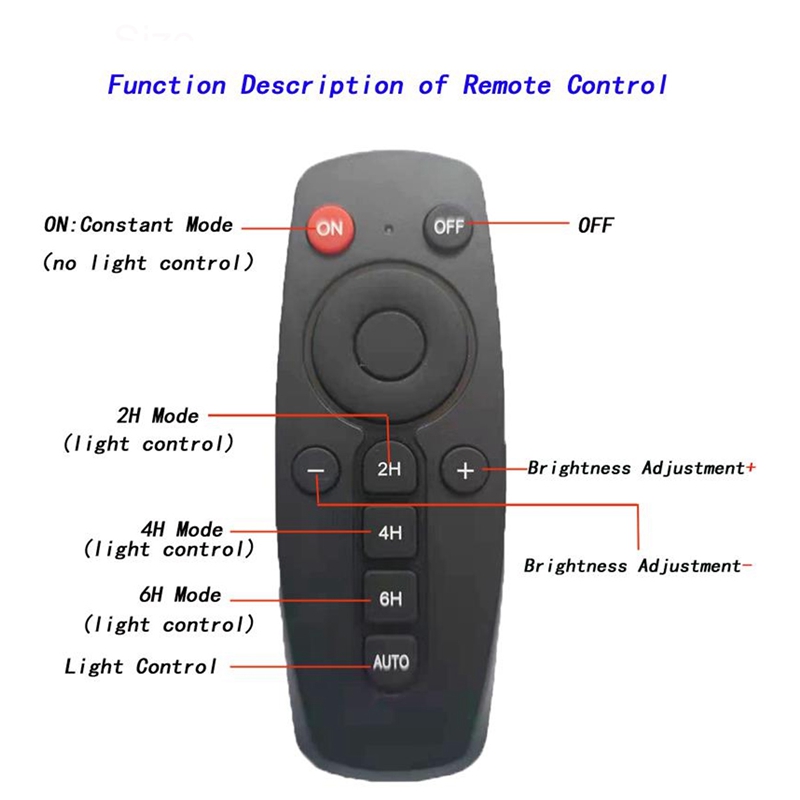 Remote Controller For Solar Led Light