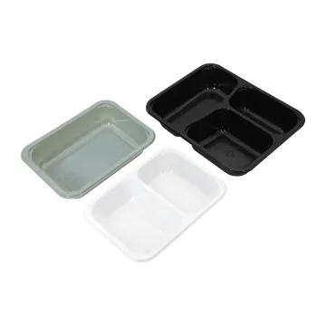 Food Grade Recyclable PET Food Trays Packaging Box