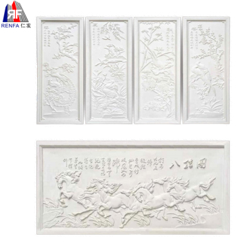Hot Sell Roman Plaster Interior Decoration Wall Panels - Gypsum Wall Board 3D Wall Panels