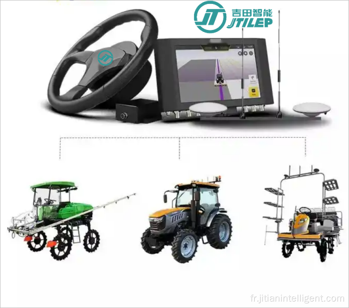 Fonctionnement facile pour la navigation automatique des tracteurs agricoles