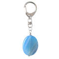 Natural Gemstone Agate Keychain