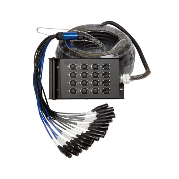 OEM Professional Multicore XLR Audio Snake Cable with Stage Box (8/12/16/20/24/32/40 Channels)