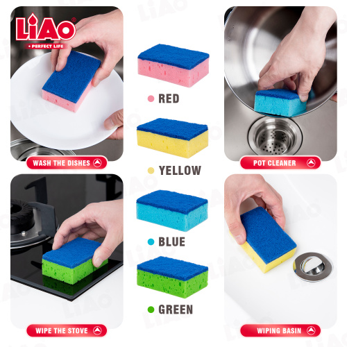 LIAO H130080 Esfregão de esponja