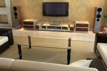 modern glass table bases
