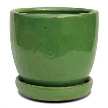 Nordic Glazed Modern Bonsai Pot Ceramic Egg Pot