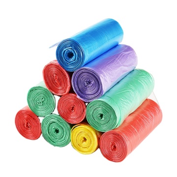 8 Gallon Trash Bags: 20pcs Medium Size, Colorful, Garbage Bags - Extra Strong Rubbish Bags for Home and Office Use (30 Liter, 5 Rolls)