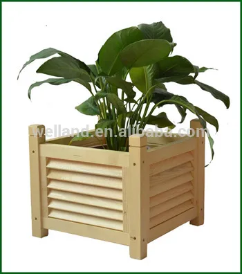 Lexington Wooden Planter Boxes Black Finish