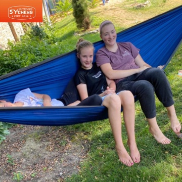 High-Quality Outdoor Survival and Travel Hammocks: Single & Double Parachute Camping Hammocks