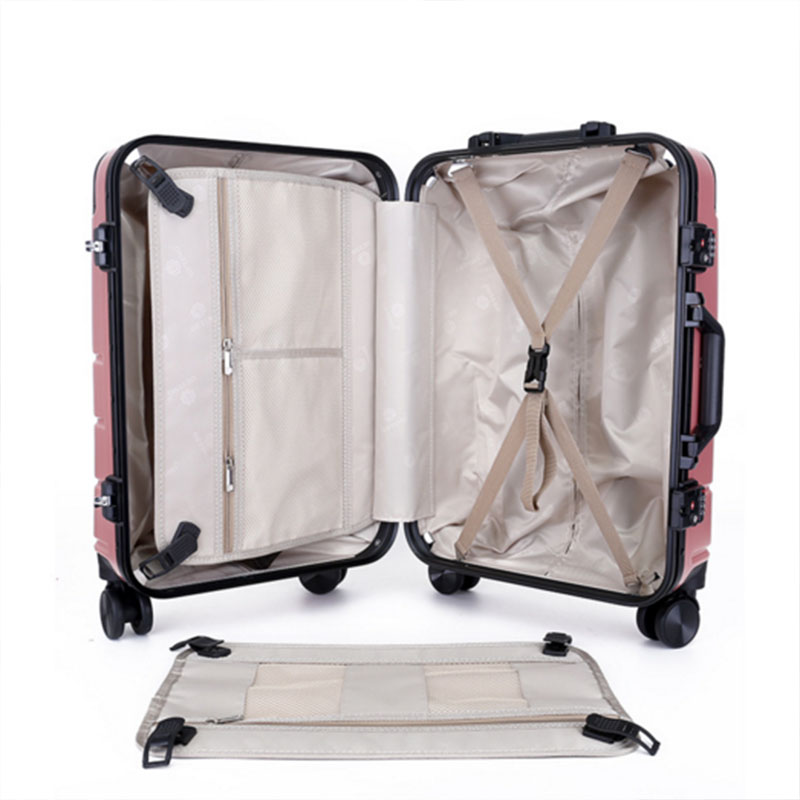 Polyester lining pc luggage