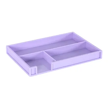 Wholesale Custom Logo Home Office Desk Organizer: Plastic Desktop Storage Tray Set