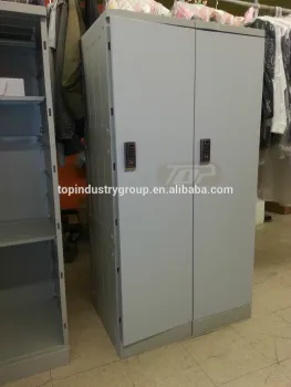 big door plastic locker for laundry room
