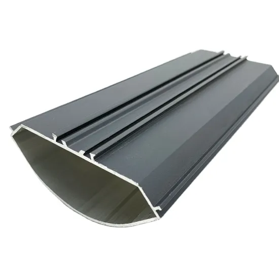 High Quality Powder Coated Black Aluminum Extrusion U Channel Railing Profile