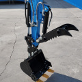 1.8Ton Blue Mini Excavator Kubota Engine Crawler