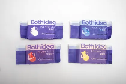 Soft clay for kids' crafts