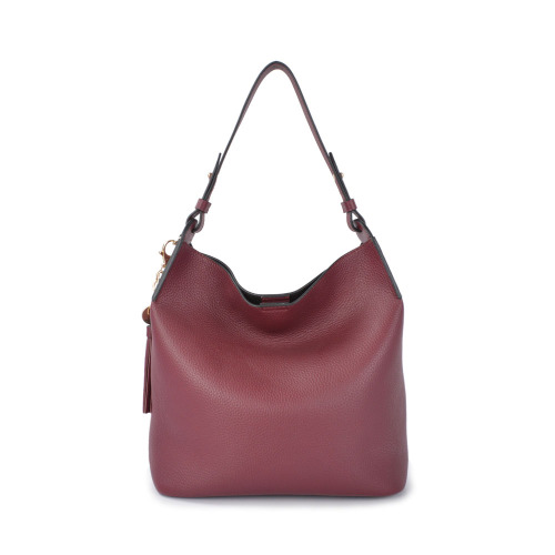 Damen Top-Griff Mode Hobo Bag Echte Kuh