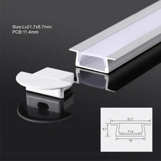 Silver Aluminum LED Strip Light Channels: Extruded Profiles for Lighting Solutions