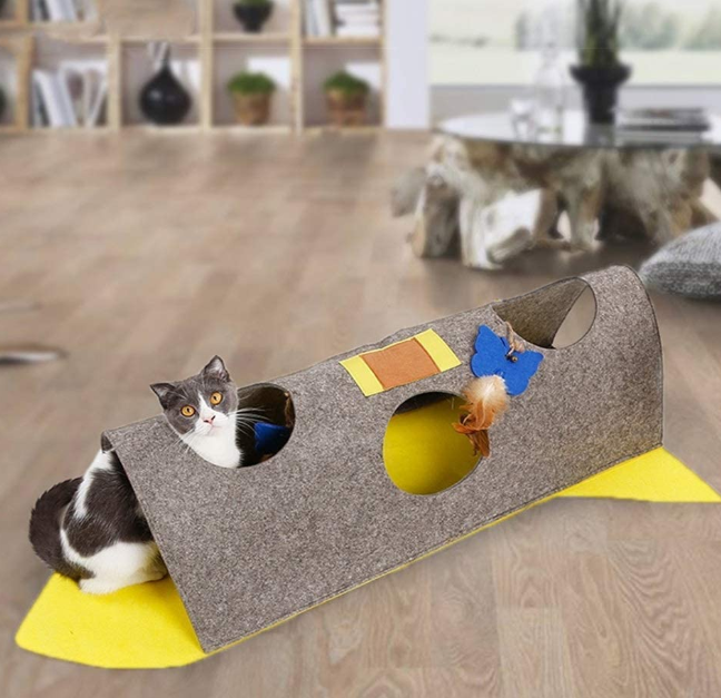 Interactive Cat Tube