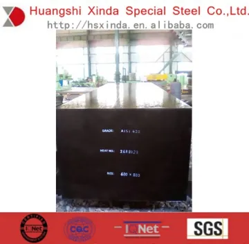 Forged Stainless Steel 1.2083 with Milled Surface
