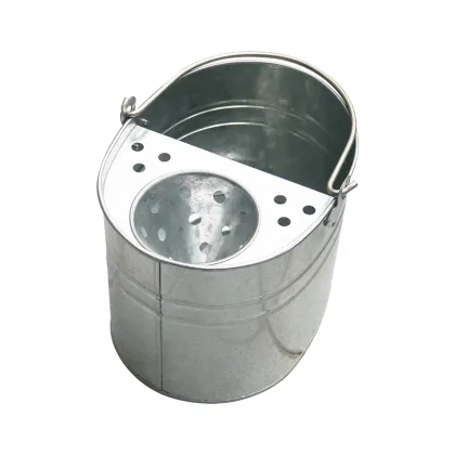 Large 15L Rubbermaid Metal Mop Bucket