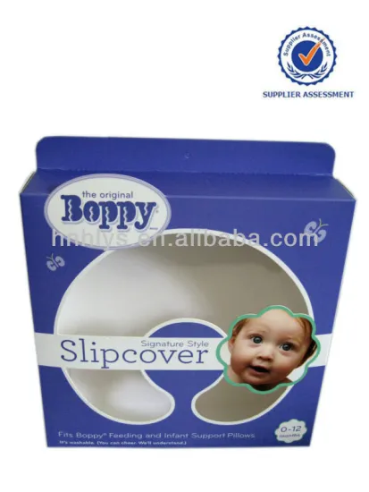 Baby Pillow Cardboard Box With PVC Window