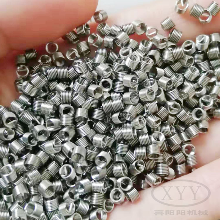 M1.2*0.35 Din 8140 Stainless Steel Fasteners Wire Thread Inserts with Metric Measurement System for Machinery Applications