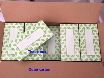 Custom Logo Virgin Wood Pulp Facial Tissue
