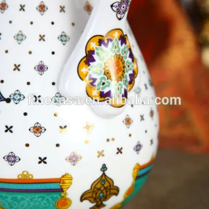 Luxury Ceramic Arabic Water Jug of Summer of Persia