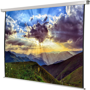 1:1 matte white cheaper cost motorized projection screen