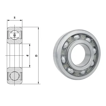 High Quality 6307 ZZ 2RS Deep Groove Ball Bearing - MLZ WM Brand, 35x80x21mm, All Sizes, China Bearing Factory