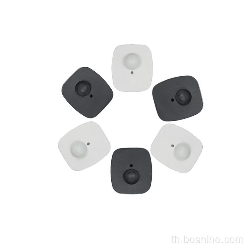 แท็กความปลอดภัยแท็ก Hard Tag Mini Square RF