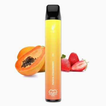 퍼프 XXL 일회용 vape 펜 1600 퍼프 바 맛