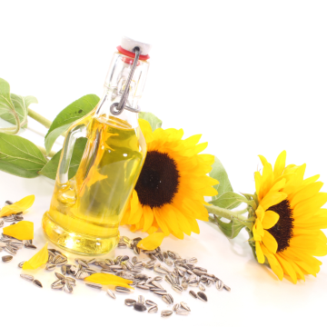Organic sunflower seed oil supply