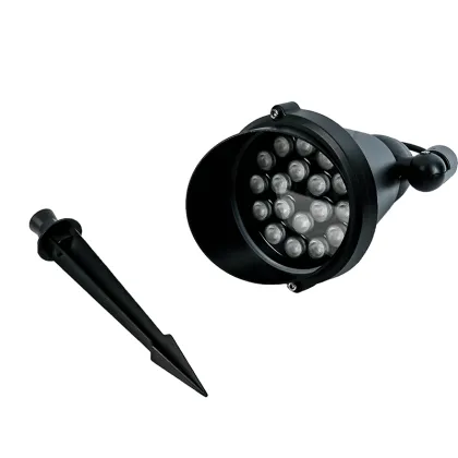 Chinese Manufacturer's LED Ground Plug Lamp Series: 12W, 15W, 18W, 24W, 36W Circular Ground Plug-in Spotlights