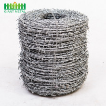 Low carbon steel wire fence barbed wire