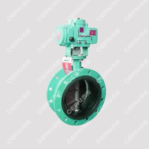 High Safety Electric Rubber Lined Butterfly Valve