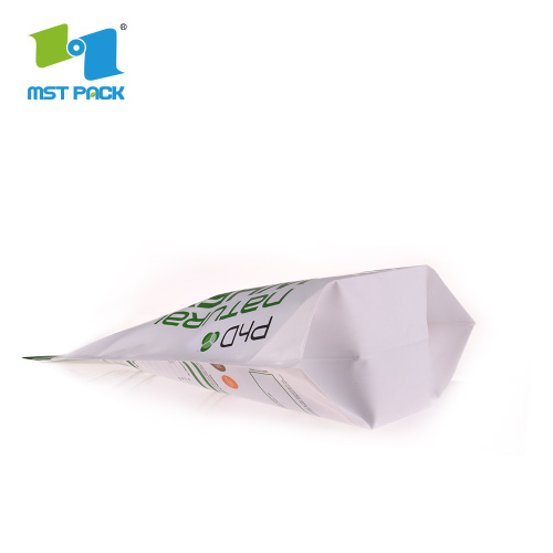 bio plastic coffee bags pacakging with clear window wholesale