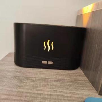USB Flame Humidifier: Essential Oil Diffuser with Ultrasonic Technology