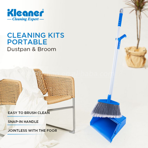 Conjunto de pá de lixo com borda angular GSC009