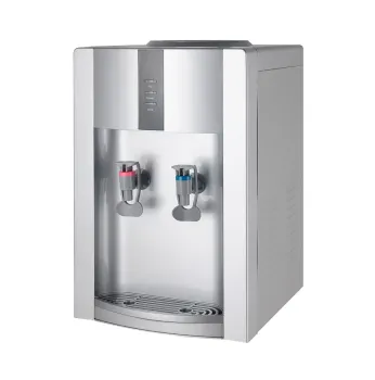 RO/UF Filtered Water Cooler: Small POU Model with Hot, Cold, Warm, and Table Functions