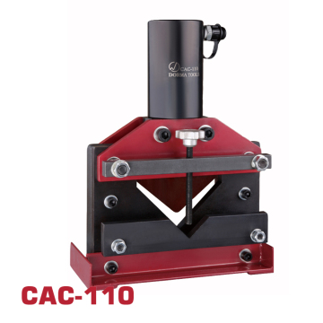أداة قطع الحديد الزاوية المحمولة الميكانيكية - CAC -110 قاطع BUSBAR النحاسي الهيدروليكي