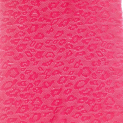 Tessuto jersey jacquard di disegno geometrico