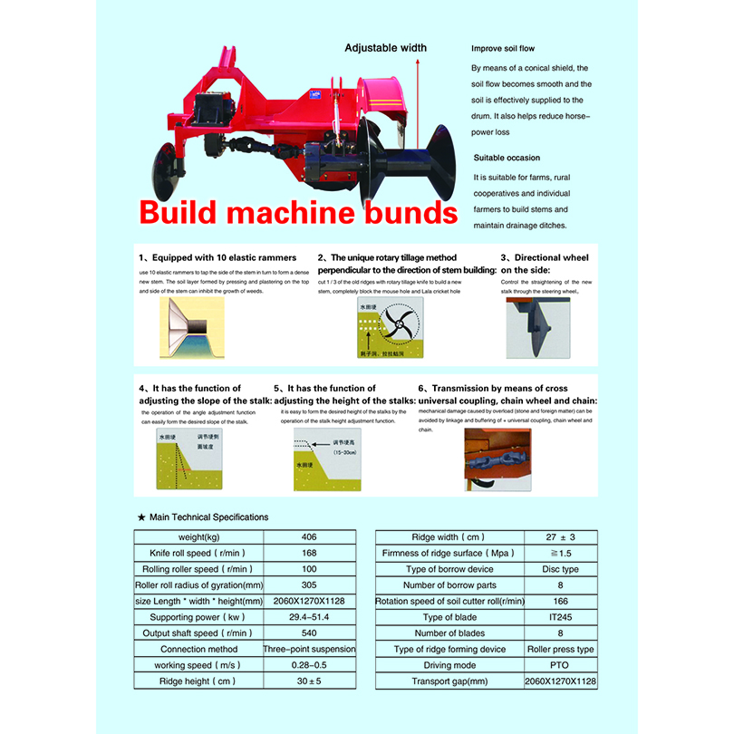 Ridge Building Machine 2