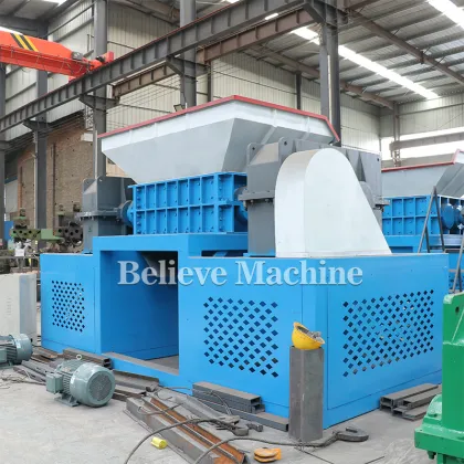 Factory Direct Scrap Metal Shredders and Heavy Duty Iron Rod Wire Shredder Machines