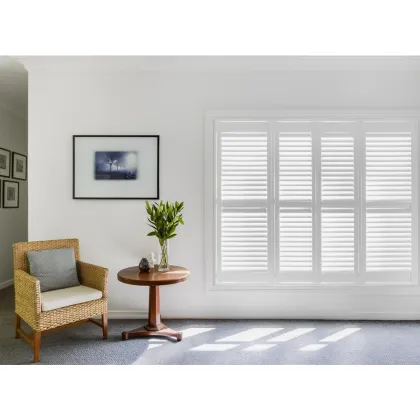 Customized Solid Wood Blinds and Shutters for Windows & Doors