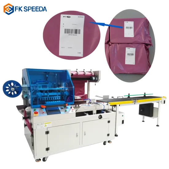 FK-SPEEDA High-Speed Automated Bagging System with Label Printer for E-commerce and Retail Packaging