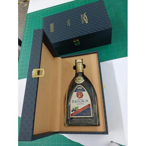 Caja de vinos de embalaje de envases de vinos personalizados