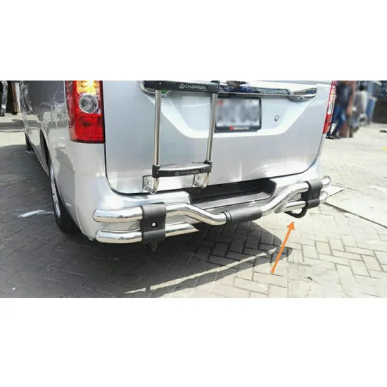 Stainless Steel Rear Bumper Skid Bars for Toyota Hilux, Vigo, Revo, Fj Cruiser, Fortuner, Ford Ranger, F150, Mitsubishi L200, Dmax