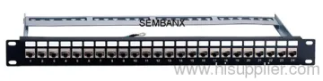 Cat6 Ftp 24 Ports Module Type Patch Panel 