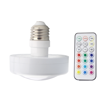 13-Color Light E26 Smart Bulb with Remote Control and Minimalist Design